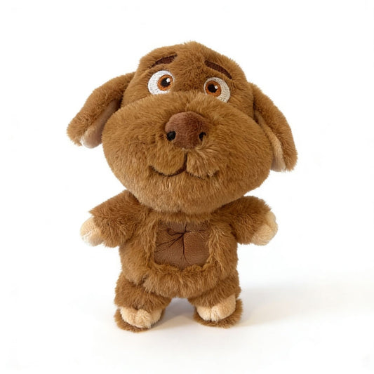 Pet Memorial Plush Dog Keychain with Keepsake Pocket for Pet Hair or Pet Photo Soft Texture for Bag Keys Car Pet Carrier Ideal for Pet Lovers