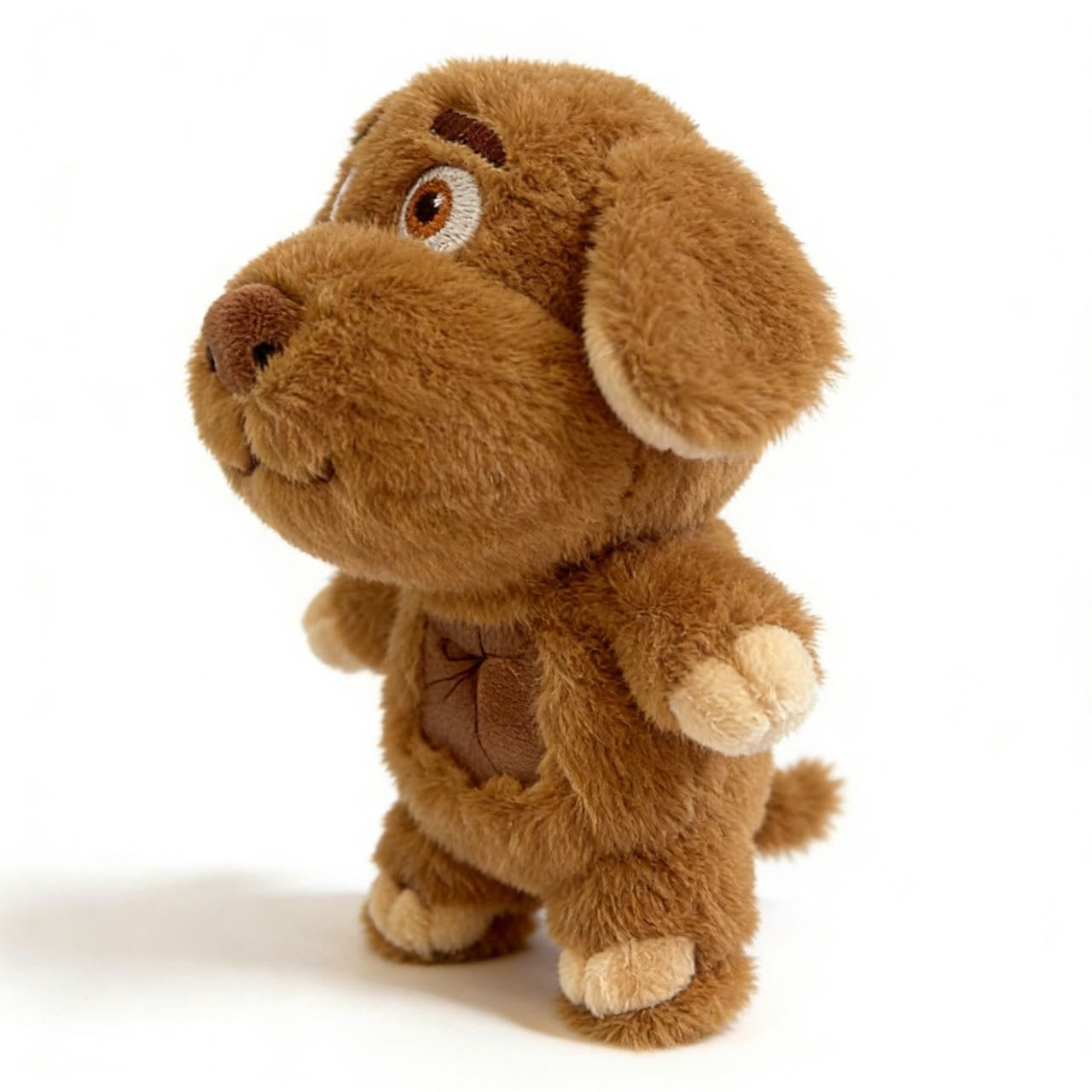 Pet Memorial Plush Dog Keychain with Keepsake Pocket for Pet Hair or Pet Photo Soft Texture for Bag Keys Car Pet Carrier Ideal for Pet Lovers